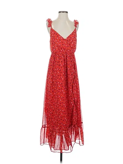 Pre-owned Madewell Cocktail Dress In Red