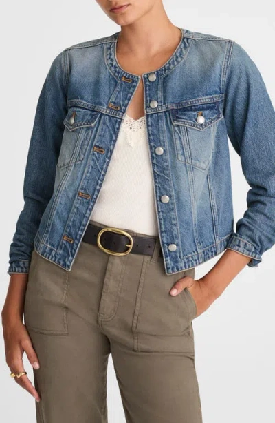 MADEWELL MADEWELL COCOON SLEEVE CROP DENIM JACKET