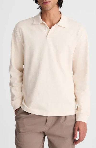 Madewell Compact Knit Sweater Polo In Neutral