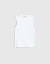 Madewell Compact Shell Tank In White