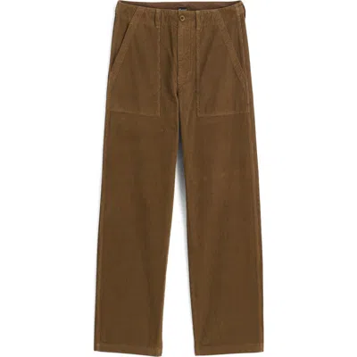 Madewell Corduroy Fatigue Pants In Brown