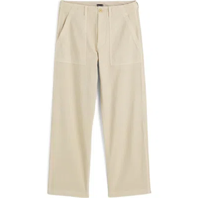 Madewell Corduroy Fatigue Pants In Gray