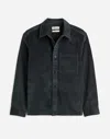 Madewell Corduroy Shirt-jacket In Midnight Forest