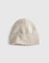 Madewell Cotton Beanie In Neutral