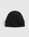 Madewell Cotton Beanie In Black