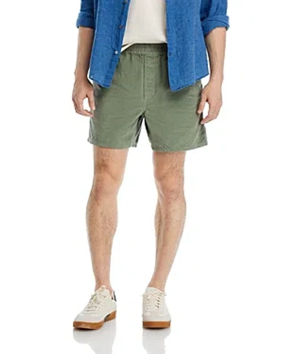 Madewell Cotton Bubble Cord Shorts In Dusty Laurel