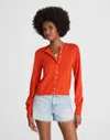Madewell Cotton Crewneck Cardigan