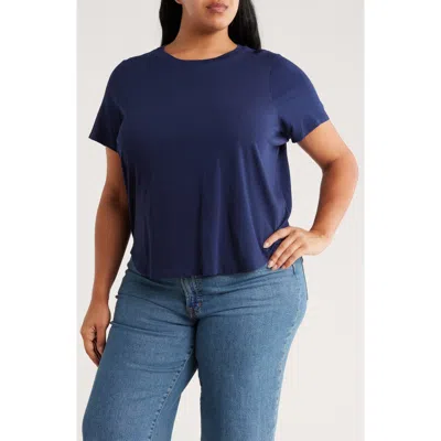 Madewell Cotton T-shirt In Blue