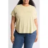 Madewell Cotton T-shirt In Pale Lichen