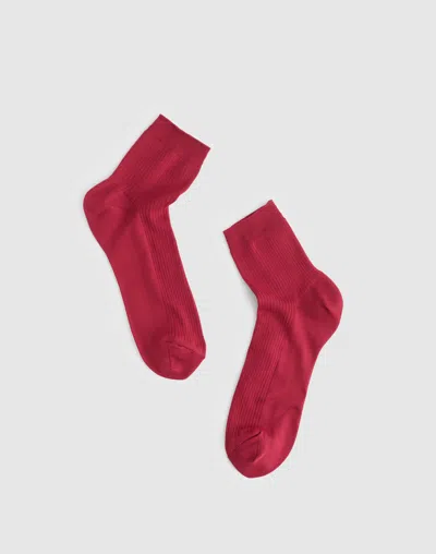 Madewell Crew Socks In Pink