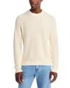 Madewell Waffle-knit Crewneck Sweater In Neutral