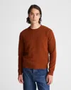Madewell Crewneck Sweater In Brown