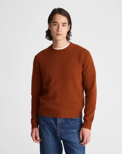 Madewell Crewneck Sweater In Brown