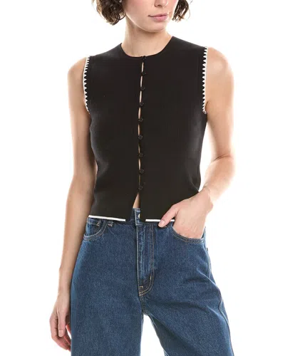 Madewell Crewneck Sweater Tank In Multi