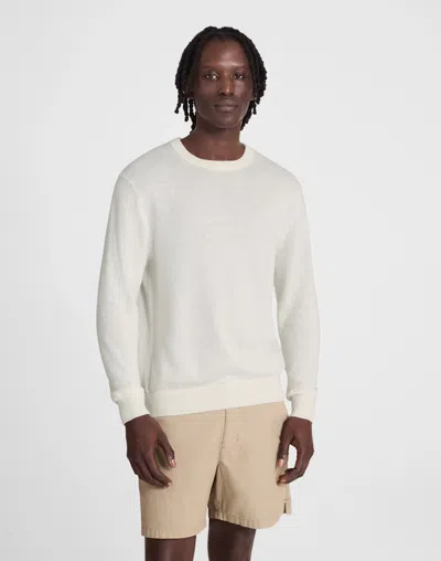 Madewell Crewneck Sweater In White