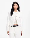Madewell Crop Jean Trucker Jacket