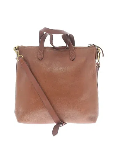 Pre-owned Madewell Crossbody Bag In Brown