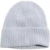 Madewell Alpaca-blend Cuffed Beanie In Heather Serene Blue