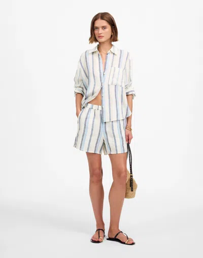 Madewell Curved Hem Pull-on Shorts