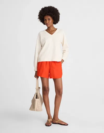 Madewell Curved Hem Pull-on Shorts
