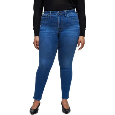 Madewell Curvy Roadtripper Authentic Skinny Jeans In Faulkner Wash