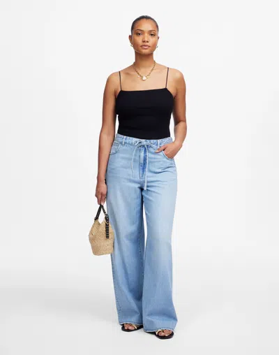 Madewell Curvy Superwide-leg Jeans