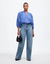 Madewell Curvy Superwide-leg Jeans In Billings Wash