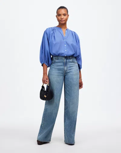 Madewell Curvy Superwide-leg Jeans In Billings Wash