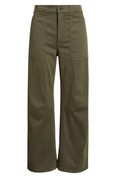 Madewell Darted Barrel Leg Pants In Multi