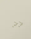Madewell Demi-fine Chain-link Drop Earrings In Silver