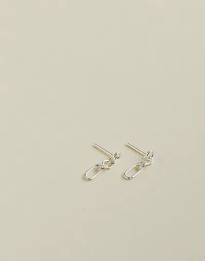 Madewell Demi-fine Chain-link Drop Earrings In Gold