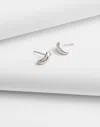 Madewell Demi-fine Chunky Bubble Mini Stud Earring In White