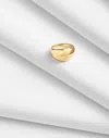 Madewell Demi-fine Chunky Dome Ring In 14k Gold