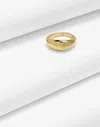 Madewell Demi-fine Dome Ring In 14k Gold