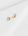 Madewell Delicate Collection Demi-fine Puffy Hoop Earrings In 14k Gold