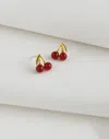 Madewell Demi-fine Semiprecious Cherry Stud Earrings