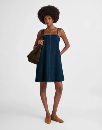 Madewell Denim A-line Mini Dress