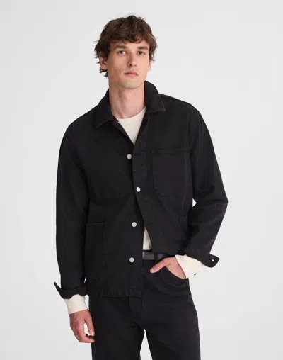 Madewell Denim Chore Coat In Blue