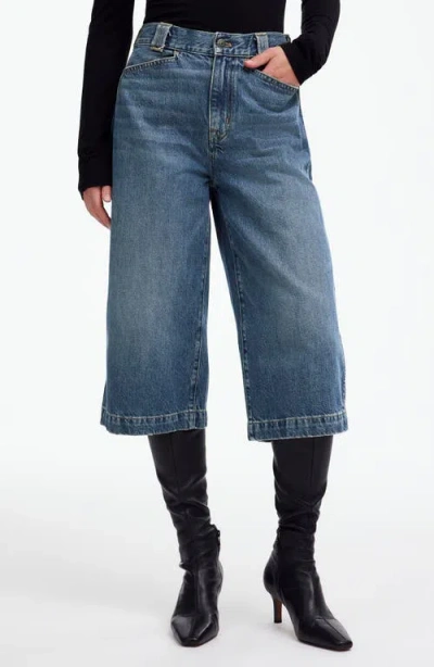 Madewell Denim Culottes In Concho Wash