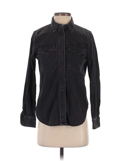 Pre-owned Madewell Denim Jacket In Black