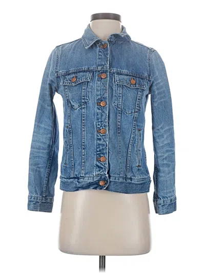 Pre-owned Madewell Denim Jacket In Blue
