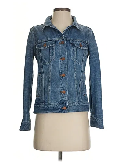 Pre-owned Madewell Denim Jacket In Blue