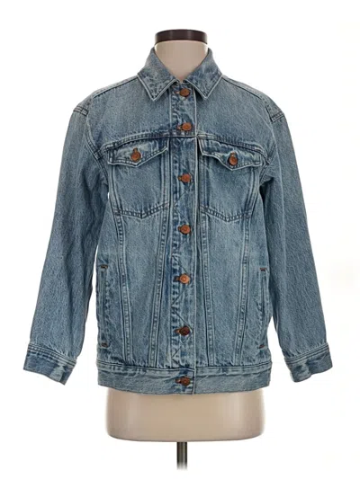 Pre-owned Madewell Denim Jacket In Blue
