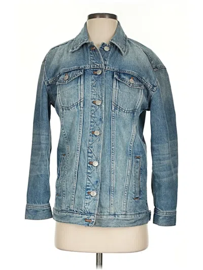 Pre-owned Madewell Denim Jacket In Blue