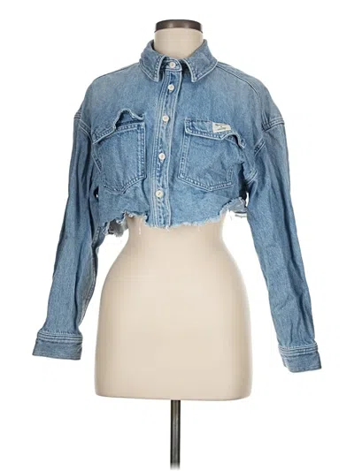 Pre-owned Madewell Denim Jacket In Blue