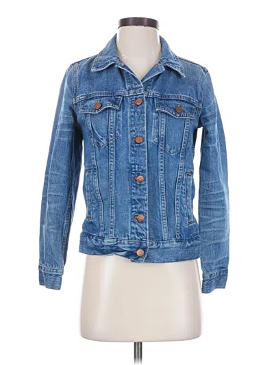 Pre-owned Madewell Denim Jacket In Blue