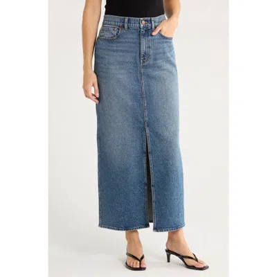 MADEWELL MADEWELL DENIM MAXI SKIRT