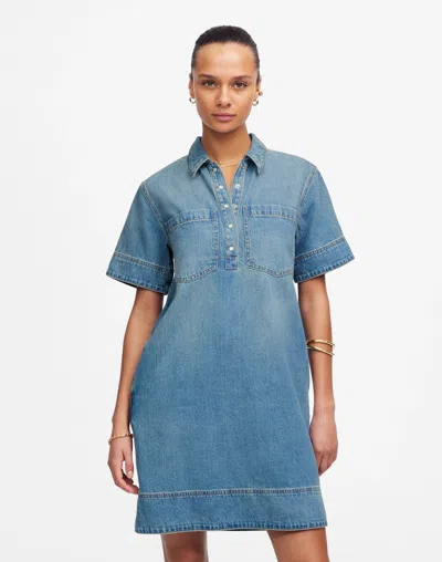 Madewell Denim Popover Dress