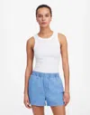 Madewell Denim Pull-on Shorts In Marnie Wash