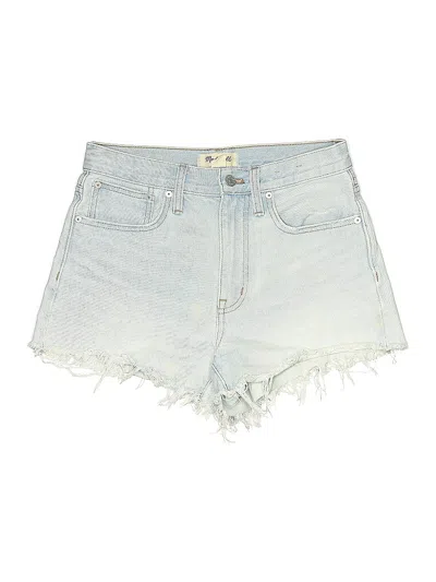 Pre-owned Madewell Denim Shorts In Blue
